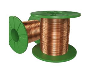 Thinned copper wires